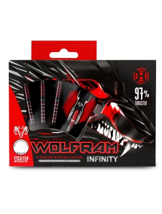 Šipky Harrows Wolfram Infinity 97% Steeltip HS-TNK-000013387