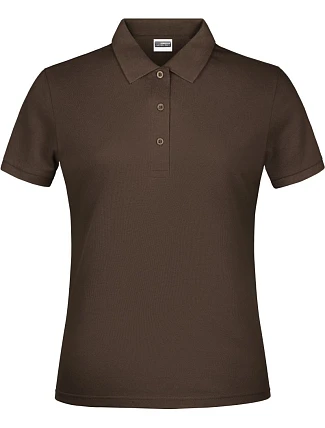 Daiber JN 791 Dámské piqué polo 02.0791 brown