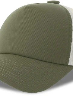 Atlantis Headwear Record-S 5 panelová Trucker kšiltovka 33.0263 olive