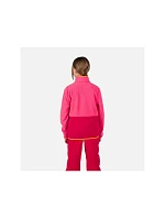 Rossignol Jr Strawpile Fleece Fz mikina růžová Rossignol Jr Strawpile Fleece Fz mikina růžová