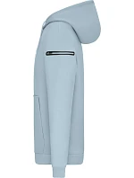 Daiber 8046 Pánská interlock mikina s kapucí 02.8046 milky blue