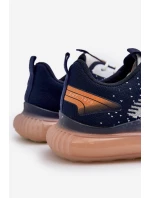 Pánské sportovní boty HI-POLY SYSTEM Big Star NN174474 tmavě modré