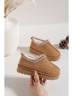 Dětské sněhule s výšivkou Camel Prina Dětské sněhule s výšivkou Camel Prina