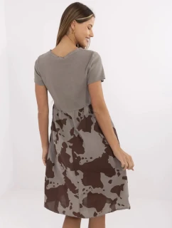 Šaty DHJ SK 253701.80 tmavě lila