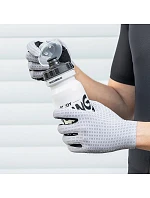 Prodyšné cyklistické rukavice Rockbros, plné, velikost: XXL - šedé