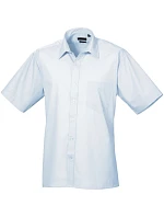 Premier PR 202 Popelínová košile s krátkým rukávem 39.0202 light blue Premier PR 202 Popelínová košile s krátkým rukávem 39.0202 light blue