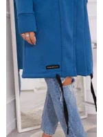 Zateplená džínová bunda s kapucí Zateplená džínová bunda s kapucí