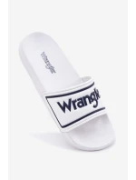 Pánské Pantofle WRANGLER AVERELL SLIDER MEN LOW 20251042.1FG Bílé