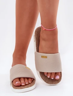 Dámské Pantofle Big Star RR274A102 Béžové