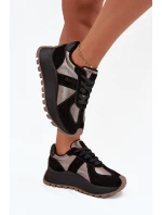 Dámské Sněhule Na Platformě Big Star OO274A217 HI-POLY SYSTEM Černé Dámské Sněhule Na Platformě Big Star OO274A217 HI-POLY SYSTEM Černé