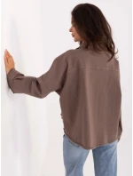 IT KS košile FL5779.87 dark lilac IT KS košile FL5779.87 dark lilac