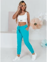 Dámské tyrkysové tepláky MADMAX FashionStreet UY1499