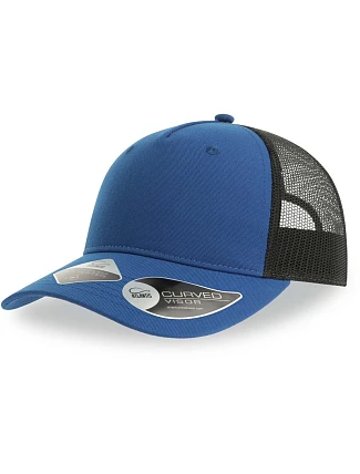 Atlantis Headwear Zion 5 panelová Trucker kšiltovka 33.0120 royal/black Atlantis Headwear Zion 5 panelová Trucker kšiltovka 33.0120 royal/black