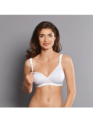 Miss Anita podprsenka na kojení košíčky se spacer-výztuží 5070 white - Anita Maternity
