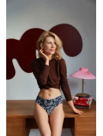 Maxi tanga s kostkovaným vzorem - Julimex Maxi tanga s kostkovaným vzorem - Julimex