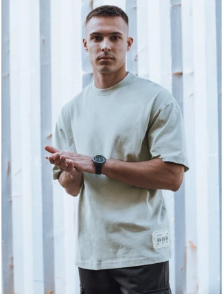 FashionStreet pánské olivově zelené tričko RX5502