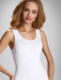 Bílá dámská košilka Eldar Clarissa XXL-XXXL