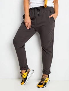 Tepláky RV DR 4765.52 tmavě khaki