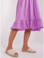 Světle fialové šaty na ramínka od OCH BELLA