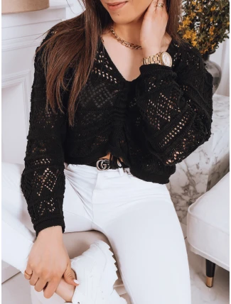 MISTELLA dámský svetr černý FashionStreet MY1538