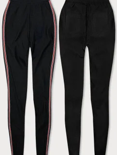 Černé legíny s kapsami (Q-73)