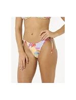 Plavky RIP CURL Cala Vadella High Leg Skimpy, tyrkysové Plavky RIP CURL Cala Vadella High Leg Skimpy, tyrkysové