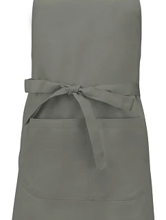 Kariban K 885 Zástěra s laclem 20.K885 light grey