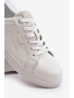 Pánské Tenisky Z Eko Kůže Big Star OO174020 Bílé