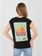 T shirt D12022M02769B czarny