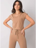 Tričko RV TS 6108.04 velbloud Tričko RV TS 6108.04 velbloud