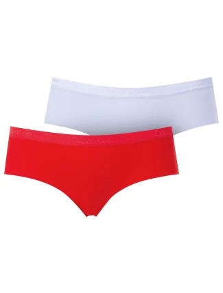 Dámská tanga 2Pack QD3695E-XCC - Calvin Klein