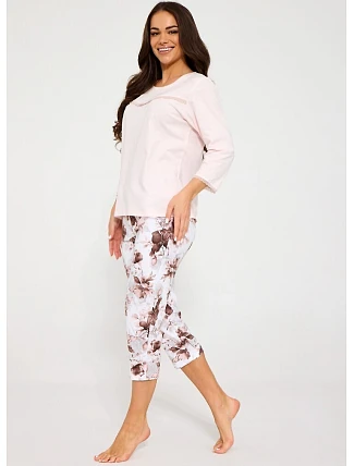 Pyžamo Cornette 1104/496 Ophelia 3/4 M–2XL Pyžamo Cornette 1104/496 Ophelia 3/4 M–2XL