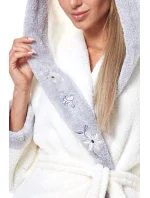 Dlouhý dámský župan L&L 9145 Hft 3XL Dlouhý dámský župan L&L 9145 Hft 3XL