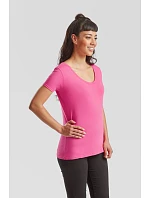 Fruit of the Loom Lady-Fit Iconic 150 V-Neck T Dámské tričko s výstřihem do V 16.1444 black Fruit of the Loom Lady-Fit Iconic 150 V-Neck T Dámské tričko s výstřihem do V 16.1444 black