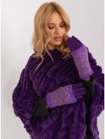 Rukavice AT RK 2310.91 tmavě fialová