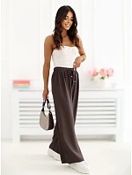 CS SP kalhoty LF5101.94 tmavě hnědé