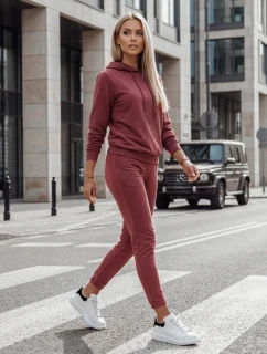 Dámská tepláková souprava MIGEL bordó FashionStreet AY1090