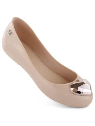 Pohodlné baleríny Zaxy W INT2007A nude