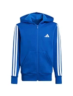 Dětská mikina adidas Essentials Full-Zip Hoodie modrá JY4977