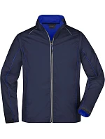 Daiber JN 1122 Pánská softshell bunda s odepínacími rukávy 02.1122 navy/royal Daiber JN 1122 Pánská softshell bunda s odepínacími rukávy 02.1122 navy/royal