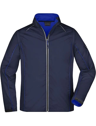 Daiber JN 1122 Pánská softshell bunda s odepínacími rukávy 02.1122 navy/royal Daiber JN 1122 Pánská softshell bunda s odepínacími rukávy 02.1122 navy/royal