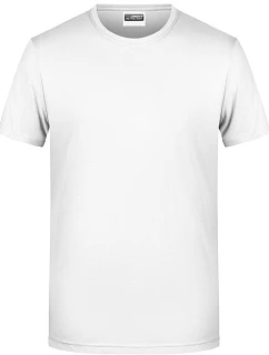 Daiber 8008 Pánské tričko z bio bavlny 02.8008 white