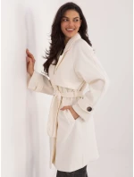 Kabát IT EN A9589.58 ecru Kabát IT EN A9589.58 ecru