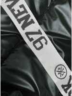 Dámská vesta v army barvě se stahovacími lemy (16M9115-136) Dámská vesta v army barvě se stahovacími lemy (16M9115-136)