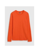 Pánské oversize hladké tričko s dlouhým rukávem 4F 4FRSS25TLONM518-70S pánské Pánské oversize hladké tričko s dlouhým rukávem 4F 4FRSS25TLONM518-70S pánské