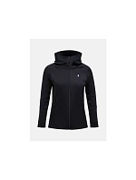 Mikina PEAK PERFORMANCE W Rider Essentials Zip Hood, černá Mikina PEAK PERFORMANCE W Rider Essentials Zip Hood, černá