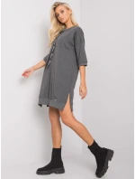Šaty RV SK 6273.47P tmavě šedá