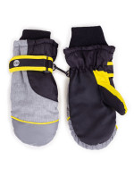 Dětské zimní lyžařské rukavice Yoclub REN-0218C-A110 Grey