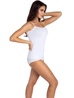 Dámská košilka Seamless cotton camisole 2405s Bílá - GATTA Dámská košilka Seamless cotton camisole 2405s Bílá - GATTA