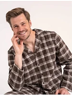 Pyžamo Moraj PDM5700-003 dlouhé rukávy, velikosti M–4XL, rozepínací Pyžamo Moraj PDM5700-003 dlouhé rukávy, velikosti M–4XL, rozepínací